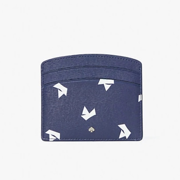 Kate Spade NWT “Spencer” Paper Boats Cardholder - Picture 9 of 10